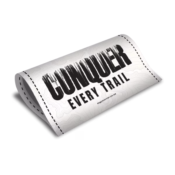 car tag - Tag Your Car - Conquer Every Trail