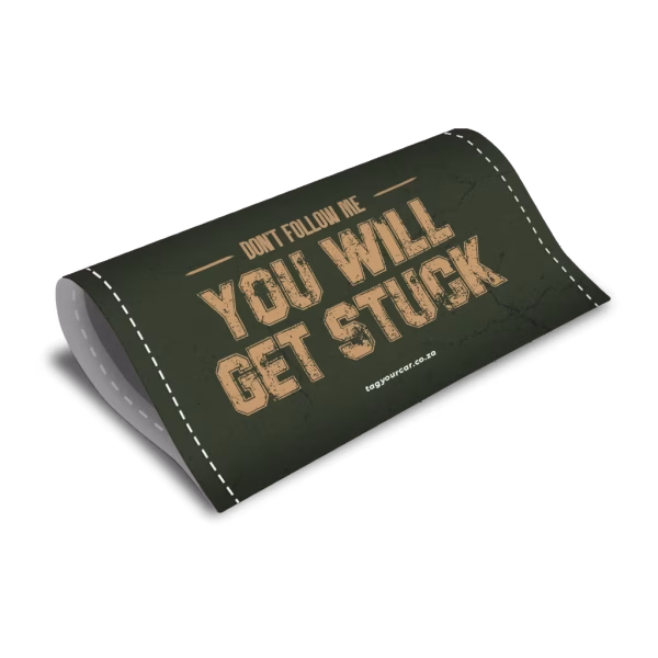 car tag - Tag Your Car - You Will Get Stuck