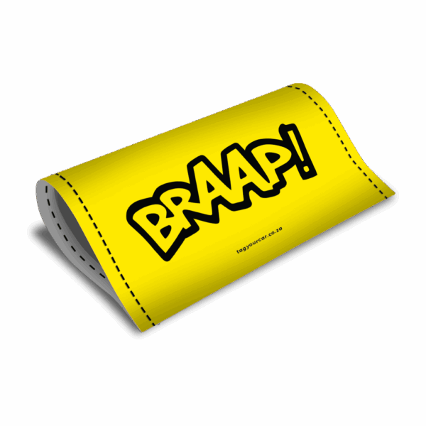 Tag Your Car - Clean Braap tag - car tag