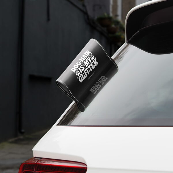 Car Tags Dog hair Glitter Tag Your Car BG
